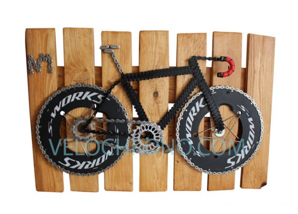 velo tableau, velo panneau, S-WORKS, velo design, cyclisme, velo cadeau, eco-cadeau, bike gift, cycling, ecofriendly gift, cycling gift, tableau decorative